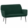 vidaXL Lavička tmavozelen&aacute; 108x79x79 cm zamat