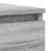 vidaXL Komoda siv&yacute; dub sonoma 100x35x76 cm kompozitn&eacute; drevo