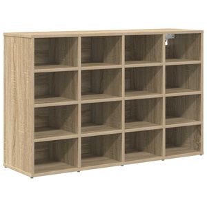 vidaXL Skriňa na top&aacute;nky 103 x 30 x 67 cm Kompozitn&eacute; drevo Dub sonoma
