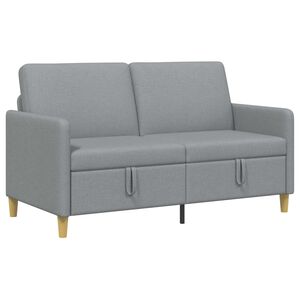 vidaXL Sofa s &uacute;ložn&yacute;m priestorom Svetlosiv&aacute; 152 x 78 x 87 cm Polyester