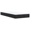 vidaXL Posteľn&yacute; r&aacute;m boxspring s matracom čierny 90x200 cm zamat