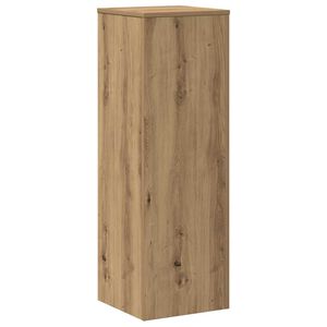 vidaXL Stojany na rastliny dub artisan 33x33x100 cm kompozitn&eacute; drevo