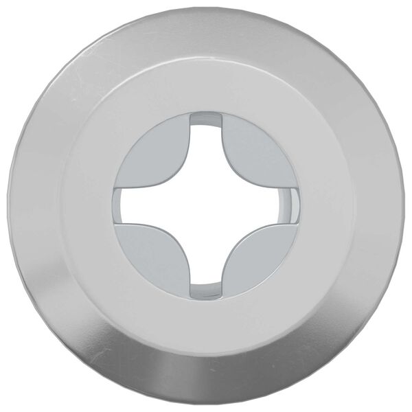 vidaXL Z&aacute;mkov&aacute; matica 2 pcs Niklov&aacute; M6 x 15 mm Oceľ