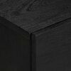 vidaXL Komoda čierna 40x33x75 cm kompozitn&eacute; drevo