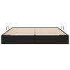 vidaXL &Uacute;ložn&aacute; posteľ s matracmi Čierna 160 x 200 cm Umel&aacute; koža