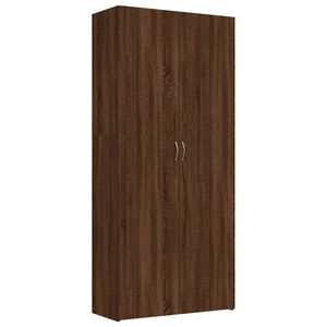 vidaXL Botn&iacute;k hned&yacute; dub 80x35,5x180 cm spracovan&eacute; drevo
