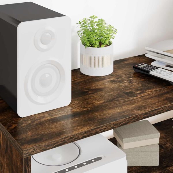 vidaXL TV skrinka Dymov&aacute; dub 100 x 30 x 40 cm Kompozitn&eacute; drevo