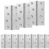 vidaXL P&aacute;nt 24 ks 89 x 54 x 5 mm Strieborn&aacute; Oceľ