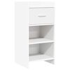 vidaXL Serv&iacute;rovacia skriňa Biela 40 x 36 x 80 cm Kompozitn&eacute; drevo