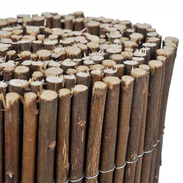 vidaXL Plot okolo trávnika 5 pcs Hnedá 200 x 30 cm