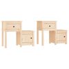 vidaXL Nočn&eacute; stol&iacute;ky 2 ks 79,5x38x65,5 cm mas&iacute;vne borovicov&eacute; drevo