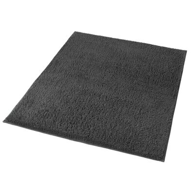 Kleine Wolke Kúpeľňový koberec Kansas 55x65 cm antracitovo-sivý