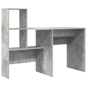 vidaXL St&ocirc;l Bet&oacute;nov&aacute; &scaron;ed&aacute; Kompozitn&eacute; drevo 131,5 x 50 x 106,5 cm