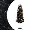 vidaXL Umel&yacute; &scaron;t&iacute;hly vianočn&yacute; stromček s vianočnou guľou 120 cm 150 LED