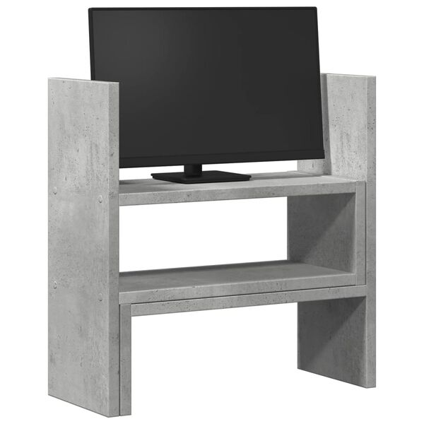 vidaXL Stolov&yacute; organiz&eacute;r nastav. bet&oacute;novosiv&yacute; 40x17x41 cm kompoz.drevo