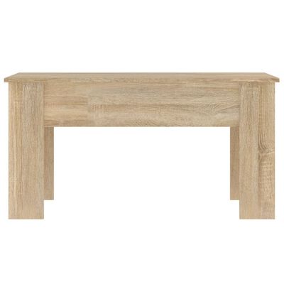 vidaXL Konferenčný stolík dub sonoma 101x49x52 cm spracované drevo