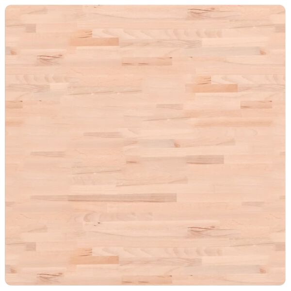 vidaXL Stolová doska 90x90x2,5 cm štvorcová masívny buk