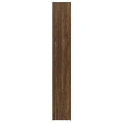vidaXL Knižnica hnedý dub 40x30x189 cm spracované drevo