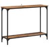 vidaXL Konzolov&yacute; st&ocirc;l Star&eacute; drevo 101 x 30.5 x 75 cm Kompozitn&eacute; drevo