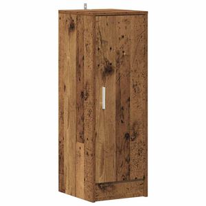 VidaXL Skrinka na top&aacute;nky Old Wood 32x35x92 cm Engineered Wood