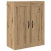 vidaXL Highboard Remeseln&yacute; dub 69,5 x 34 x 180 cm Kompozitn&eacute; drevo