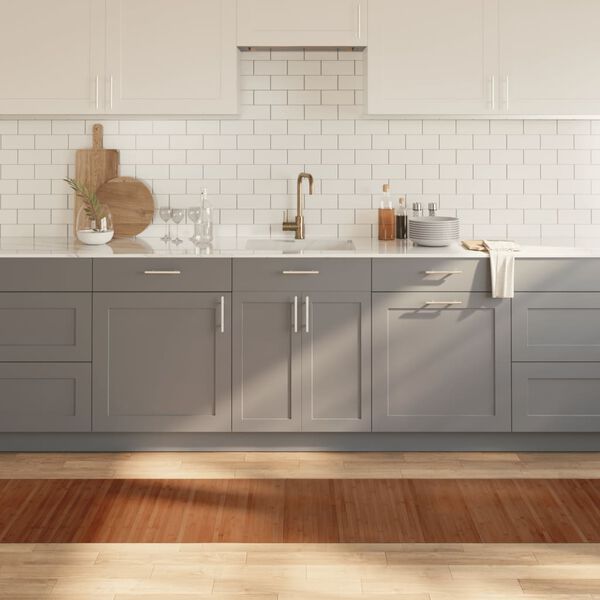 vidaXL Koberec obdĺžnikov&yacute; hned&yacute; 60x500 cm bambus