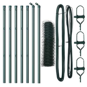 vidaXL Stĺp na plot. Zelen&aacute;