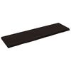 vidaXL K&uacute;peľňov&aacute; doska tmavohned&aacute; 180x50x(2-6) cm o&scaron;etren&yacute; mas&iacute;v