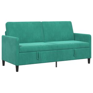 vidaXL Sofa s &uacute;ložn&yacute;m priestorom Tyrkysov&aacute; 172 x 78 x 87 cm Polyester