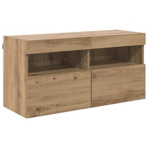 vidaXL TV n&aacute;stenn&aacute; skriňa 80 x 30 x 40 cm Remeseln&yacute; dub