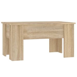 vidaXL Konferenčn&yacute; stol&iacute;k dub sonoma 79x49x41 cm spracovan&eacute; drevo