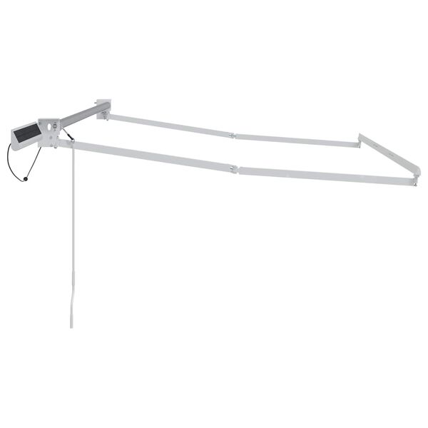 vidaXL Elektrick&yacute; automatick&yacute; r&aacute;m mark&iacute;zy Biely 3 x 2 m Oceľ