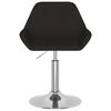 vidaXL Barov&aacute; stolička čierna l&aacute;tkov&aacute;