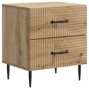vidaXL Nočn&yacute; stol&iacute;k Dub artisan 43 x 34,5 x 47,5 cm Kompozitn&eacute; drevo