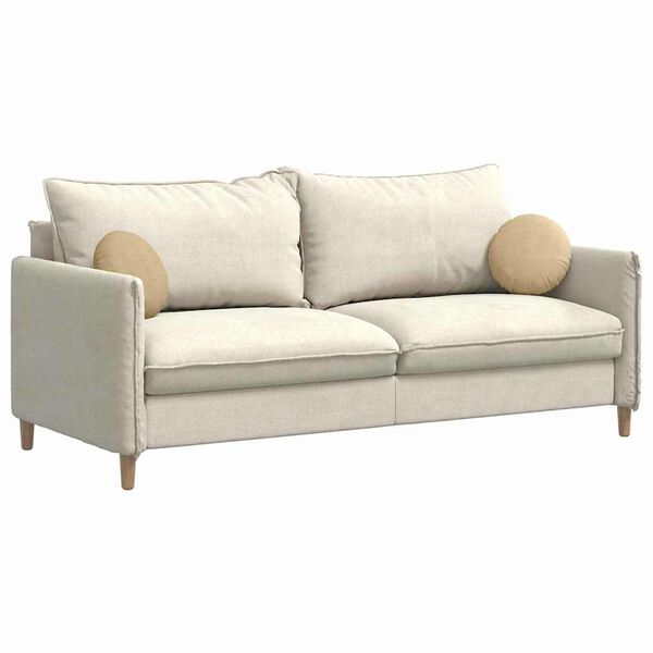 vidaXL Vankúše na sedenie 2 pcs Šedá zelená Ø 30 cm Kordúrová tkanina