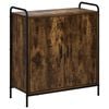 vidaXL Serv&iacute;rovacia skriňa Dymov&yacute; dub 97 x 33 x 81 cm Kompozitn&eacute; drevo