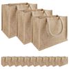 vidaXL Jutov&eacute; ta&scaron;ky 50 Pr&iacute;rodn&aacute; 26 x 22 x 14 cm 100% Tossa juta