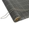 vidaXL Roleta Siv&aacute; 120 x 160 cm Bambus