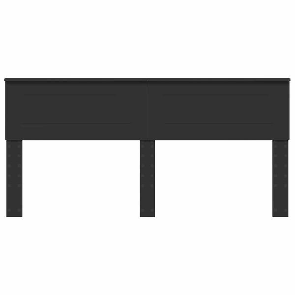 vidaXL Zadn&eacute; čelo Čierny dub 200 cm Kompozitn&eacute; drevo
