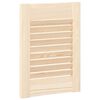 vidaXL dvierka skriniek Louvred Design 2 ks 39,5x29,5cm masív borovica