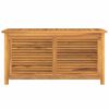 vidaXL Z&aacute;hradn&yacute; &uacute;ložn&yacute; box s vreckom 114x50x58 cm mas&iacute;vny teak