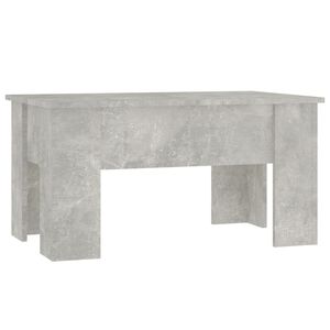 vidaXL Konferenčn&yacute; stol&iacute;k bet&oacute;nov&yacute; siv&yacute; 79x49x41 cm spracovan&eacute; drevo