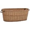 vidaXL Ko&scaron;&iacute;k s r&uacute;čkami na palivov&eacute; drevo 88x57x34 cm pr&iacute;rodn&aacute; vŕba