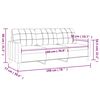 vidaXL 3-miestna pohovka sivohned&aacute; 180 l&aacute;tka