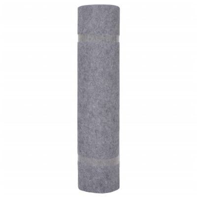 vidaXL Záťažový koberec, vrúbkovaný 1,2x15 m, sivý