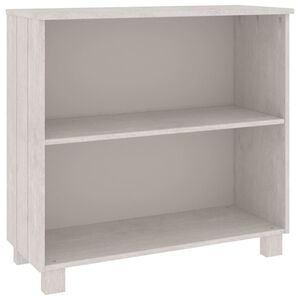 vidaXL Komoda HAMAR, biela 85x35x80 cm, borovicov&yacute; mas&iacute;v