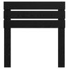 vidaXL Zadn&eacute; čelo Čierny dub 80 cm Kompozitn&eacute; drevo