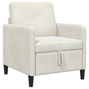 vidaXL Sofa s &uacute;ložn&yacute;m priestorom Kr&eacute;mov&aacute; 72 x 78 x 87 cm Polyester