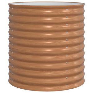 vidaXL Zv&yacute;&scaron;en&yacute; z&aacute;hon Hned&aacute; 80 x 80 x 81 cm Oceľ