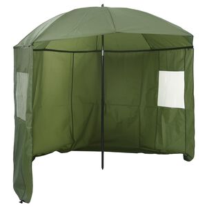 vidaXL Ryb&aacute;rsky d&aacute;ždnik 228 x 204 cm Oxford Polyester Žlt&aacute; arm&aacute;da